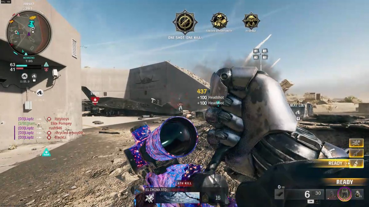 xLiqdz's tweet photo. The game says no quad head, every time https://t.co/rhp008xF46