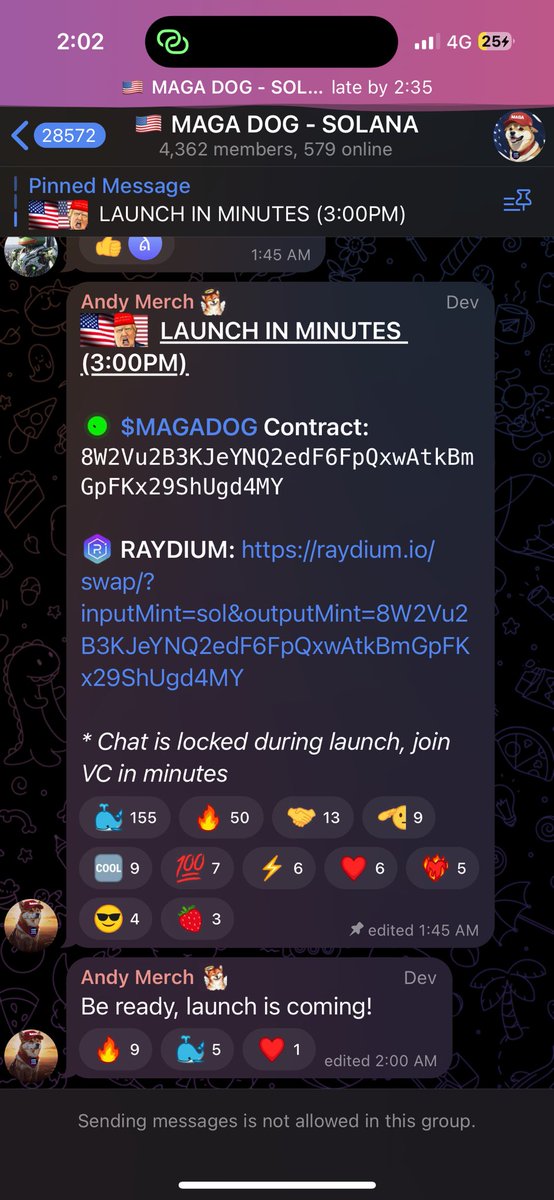radaudioman's tweet photo. @HugebertW85703 #MAGADOG $MAGADOG itโs a nasty . scam. lost thousands on the fake launch and THEN WORSE โ refundโ that empties your wallet https://t.co/fViBPqkpdY