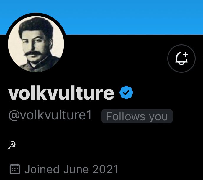 MaoistGorilla's tweet photo. 🚨☢️ BREAKING: @volkvulture1 now has a blue checkmark. This means his character limit has increased from 280 to 25,000 and now has reply prioritization. This is not a drill. https://t.co/uDDuWr2sZx