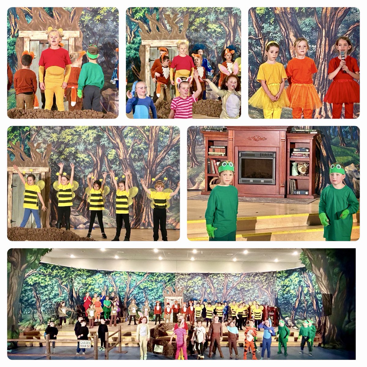 Congrats to Ms. Conway, her team, and the amazing cast and crew on a successful Winnie the Pooh dress rehearsal today! Huge thanks to the volunteers who made it possible. Saturday and Sunday’s shows are sure to be terrific—don’t miss it! 🍯🎭