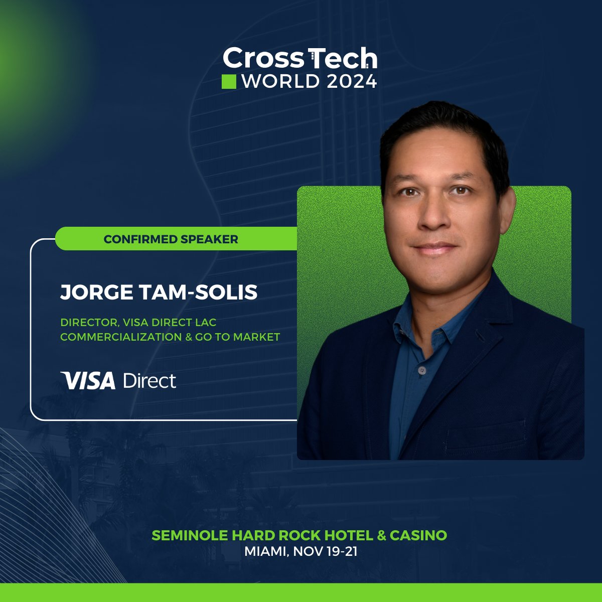 crosstech_'s tweet image. We’re thrilled to announce one of our exceptional speakers! 🎤

Secure your tickets today and network with the leaders of the industry!
🎟️🤝👉 crosstechpayments.com/crosstech-worl…

See you in November! 🚀

#CrossTechWorld2024 #CrossTech2024 #CrosstechConference2024 #MoneyConference
