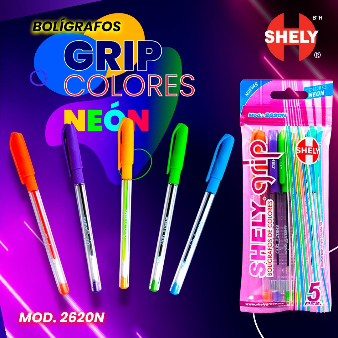 ShelyGroupMx's tweet photo. NUEVAS PLUMAS GRIP DE COLORES NEÓN / Mod. 2620N

¡DALE UN TONO NEÓN A TUS APUNTES O DIBUJOS!
.
.
.
.
.
.

#shely #papeleriashely #NUEVO #colores #plumasneon #papeleriacreativa #creatividad  #escolares2024 #escolares2024 #lapicesdecolores #escuela #escolares #oficina #boligrafo https://t.co/V9cZOthMUM