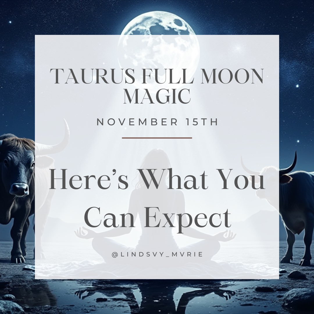 ghost_rider369's tweet image. 🌕✨ Taurus Full Moon Magic ✨🌕

Make some moon water and let the Taurus energy ground you in your own worth. Let this moon guide you to what makes you truly feel alive. 🍯🌿 

#TaurusFullMoon #MoonMagic #EmbraceTheNow#FullMoon #TaurusSeason #PlutoInAquarius