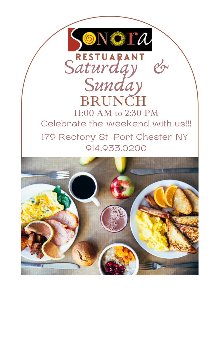 SonoraRestauran's tweet photo. Sonora serves Brunch on Saturdays and Sunday from 1pm to 2:30.
Sunday Brunch features live music from 12 noon to 2pm.
SEE MENU HERE
https://t.co/7XQSFDpIeQ https://t.co/JnkninOAW2