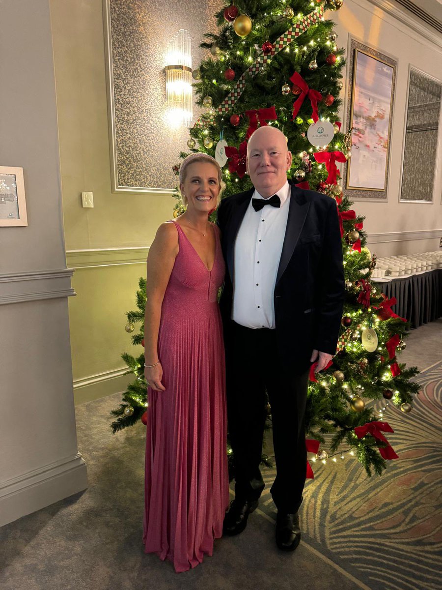 Our COO Lisa Harlow and Head of Operations Sean McGrath at the Kildare Chambers Awards tonight where we are nominated for both Large Business of the Year and Innovation in Business! #GoodLuck #LeadersInAmbulanceCare #🚑🩺