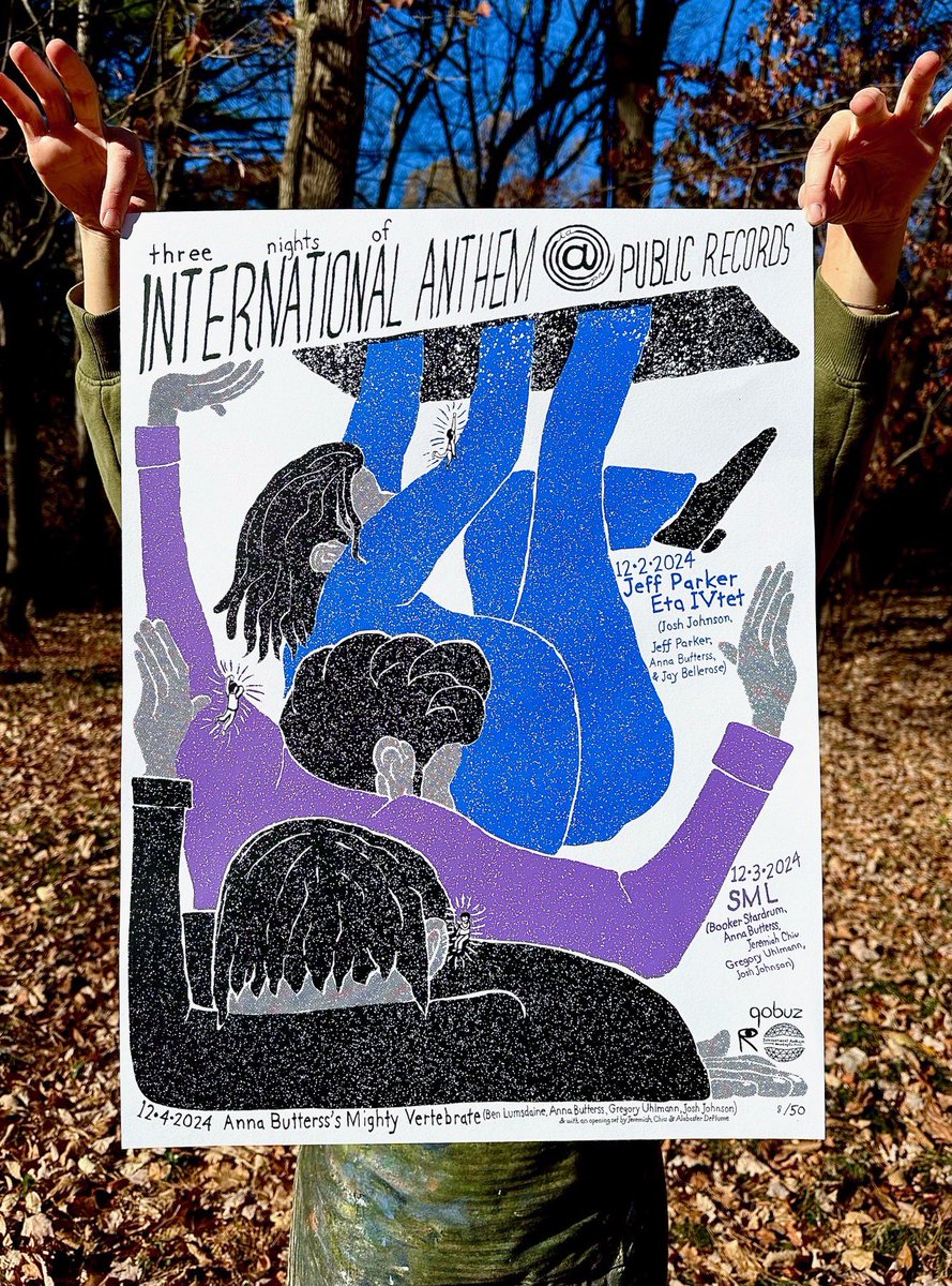intlanthem's tweet photo. Check out Goatmother Industrial ’s SICK AF posters for our three day hang at @233butler !!
We put 25 of these up on @Bandcamp for friends and family who can’t join us in the Big Apple and the rest will be available at the shows. https://t.co/zKeIFlaA8O