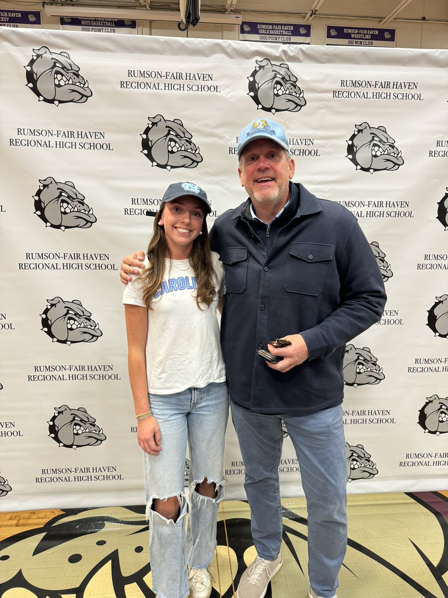 Congrats to <a href="/sylvienotine/">Sylvie Notine</a> and her signing her NLI to <a href="/UNCFieldHockey/">Carolina Field Hockey</a> ! Coach you are getting a great one! Can’t wait for our <a href="/rfhgirlsbball22/">rfhgirlsbball</a> season to start! Going to be a fantastic year! <a href="/RFH_Regional/">Rumson-Fair Haven</a> <a href="/rfh_ad/">CLanzalotto (RFH Retired AD)</a> <a href="/nlowe11/">Nick Lowe</a> <a href="/NJLadiesHoops/">NJ Ladies Hoops</a> <a href="/NJSportsZone/">SportsZoneNJ</a> <a href="/TinyGreenNBS/">Coach Tiny Green</a>