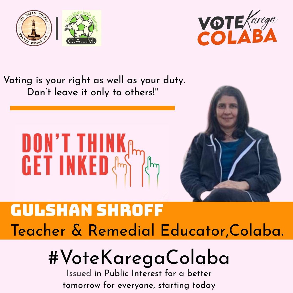 Vote Karega Colaba 2024 tweet media
