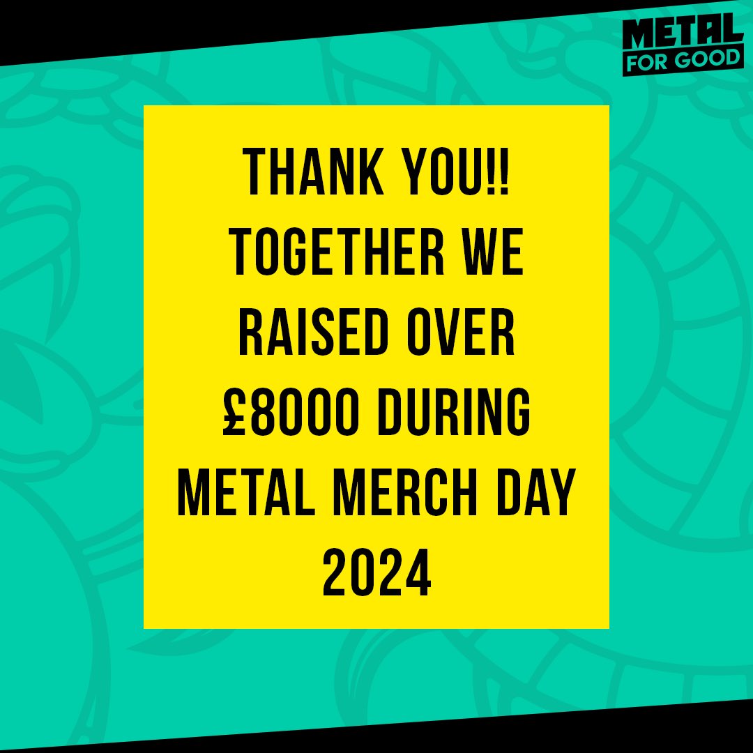 Metal For Good tweet media