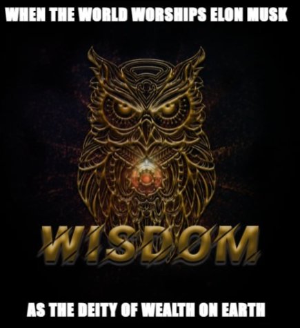 WisdomMemeToken's tweet photo. @elonmusk https://t.co/VDdSq3MhtM