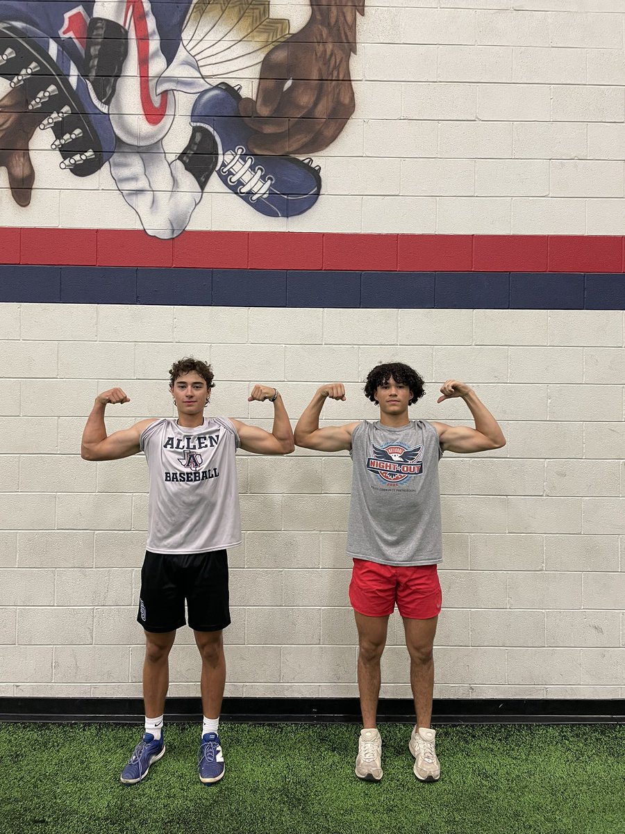 Performance Course (@pcnowisthetime) on Twitter photo Great week with the Allen Eagles! 💯
<a href="/softball_allen/">Allen Eagle Softball</a> and <a href="/allen_baseball/">Eagles Baseball</a> Bring the Juice Everyday!!!🔥🔥
Congrats to our Stars 🌟 of the week:
🥎: Chandler, Morgan, Addison
⚾️: Preston and Jaeden Great week with the Allen Eagles! 💯
<a href="/softball_allen/">Allen Eagle Softball</a> and <a href="/allen_baseball/">Eagles Baseball</a> Bring the Juice Everyday!!!🔥🔥
Congrats to our Stars 🌟 of the week:
🥎: Chandler, Morgan, Addison
⚾️: Preston and Jaeden