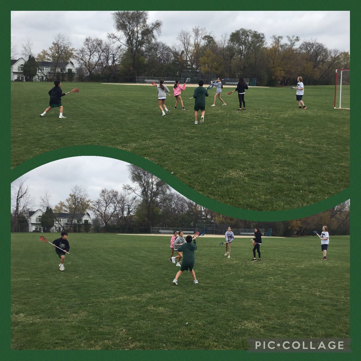 stankie_pe's tweet photo. Student requested Lacrosse! Huge shout out to IAHPERD NED’s Used Equipment Closet for helping get enough sticks for the whole class! 🥍#thisisgower #gowermiddle #physed #IAHPERD https://t.co/7BN8ajXMmm