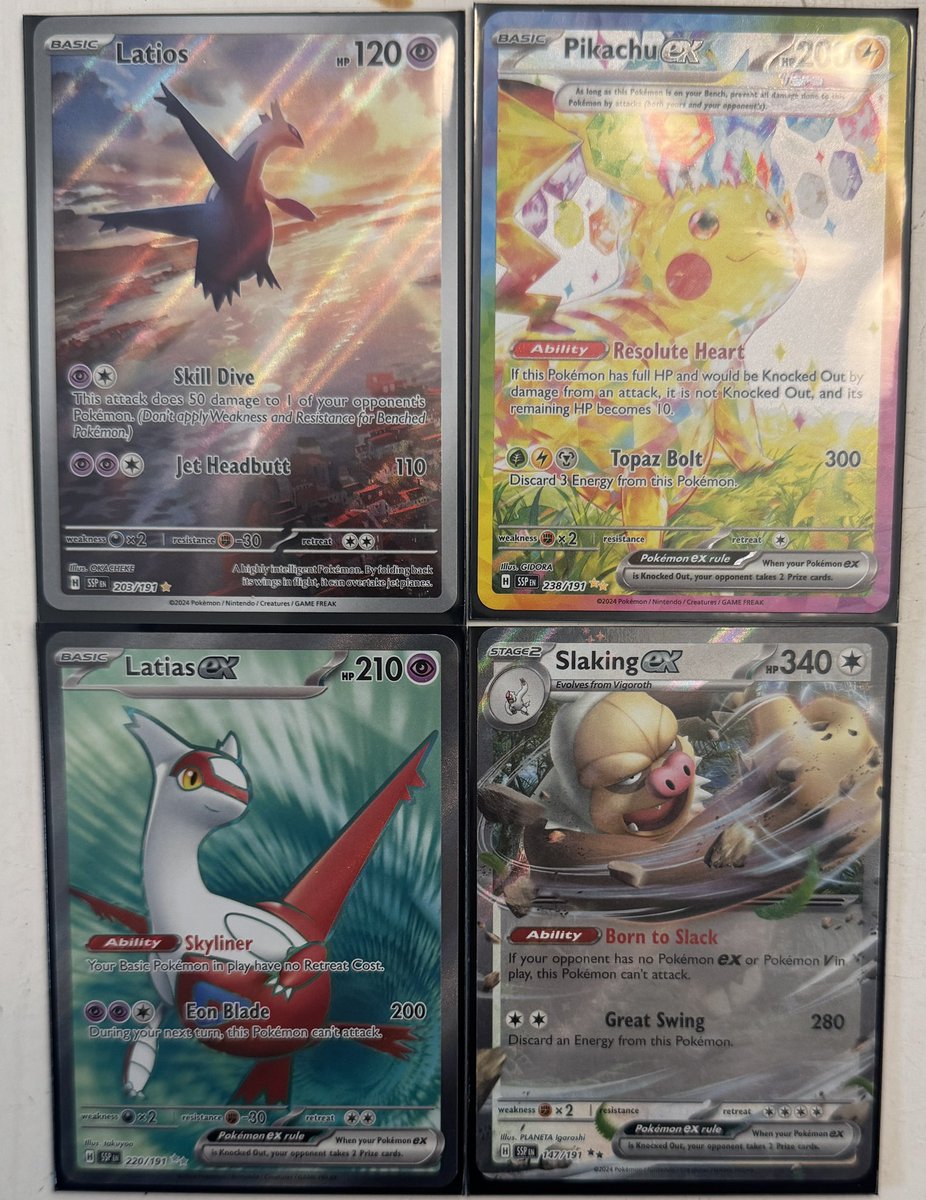 ryansecord's tweet photo. Target Booster Bundle Box pulls today! YES all in 1 box!!! #SurgingSparks #Pika #GodBox
#TheHobbyFamily #THFpro
The chase is real!! https://t.co/kVIn2UK74e