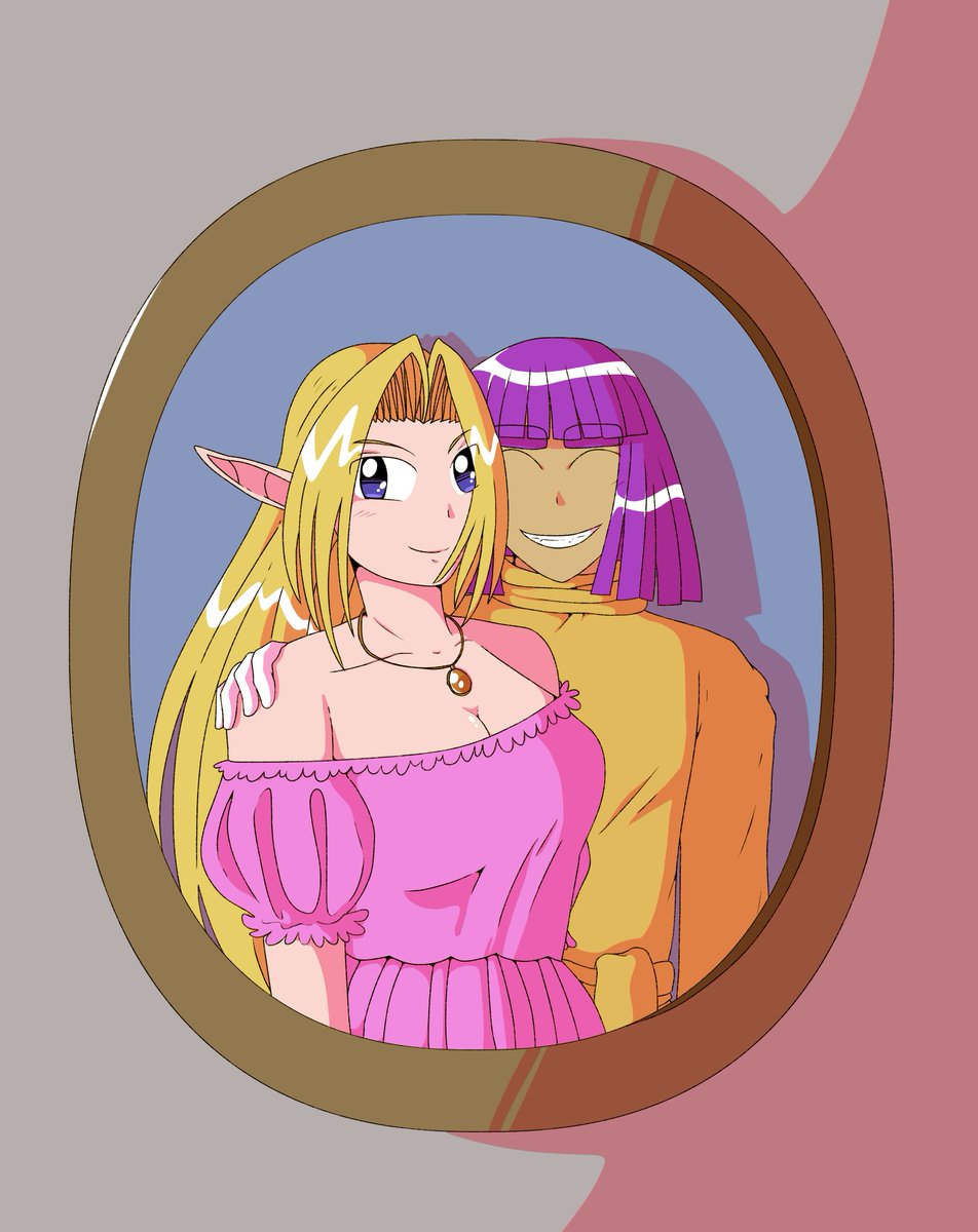 GwenMCole's tweet photo. The picture in the hall #Slayers #スレイヤーズ #ゼロフィリ #xelfi https://t.co/CQ8ZftB7XL