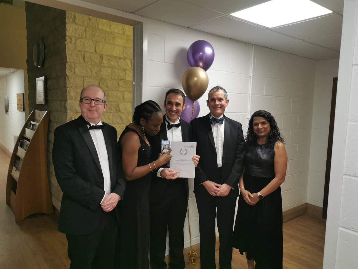 We only went and won it! Out of 1100 nominations! 🤩🏆🏅