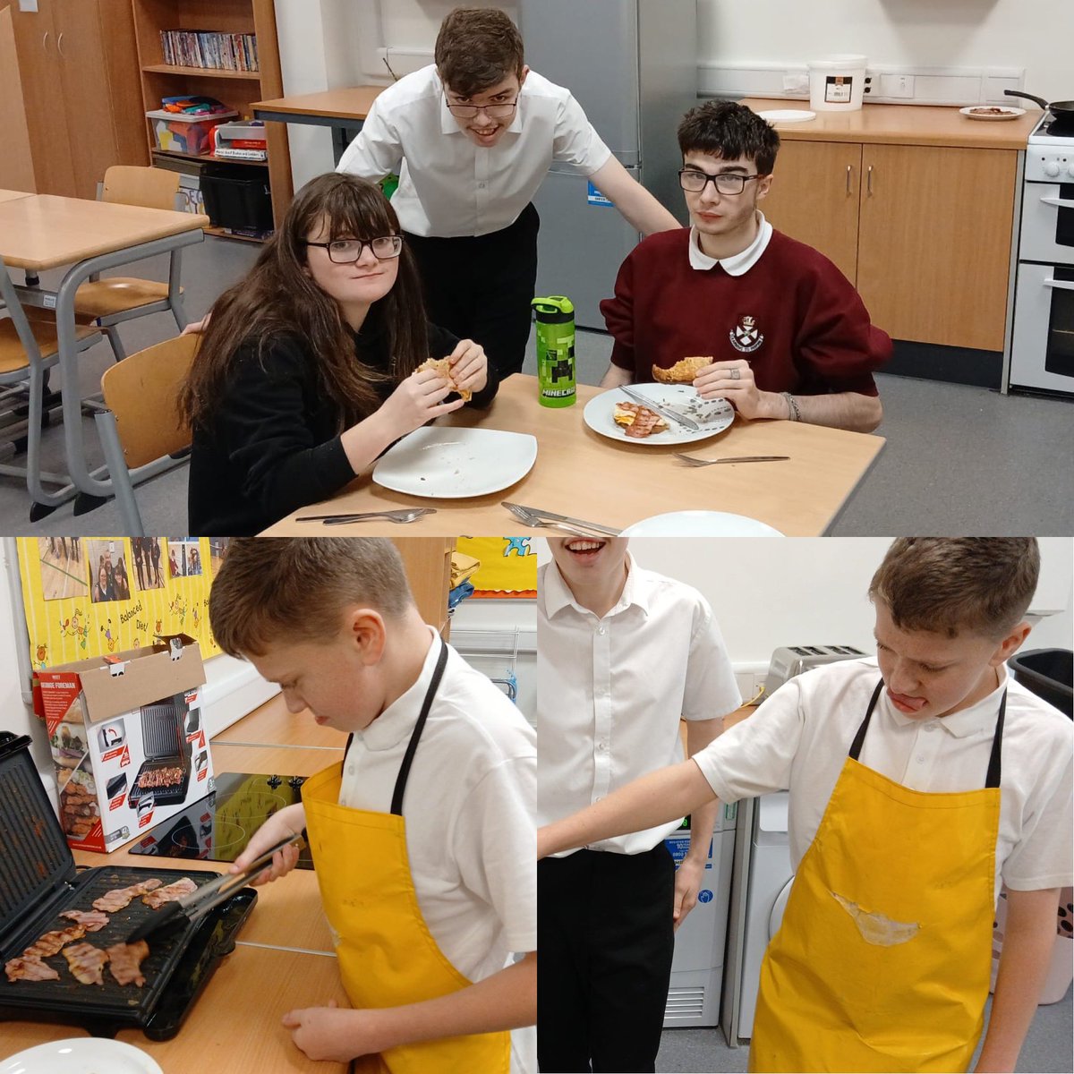 AlloaEASN's tweet image. These photos capture the fun and energy of Pine Class and our outdoor learning group. From time spent at the park to cooking in the kitchen and exploring the Clackmannanshire countryside. @AlloaAcademy #OutdoorLearning #funandlearning
