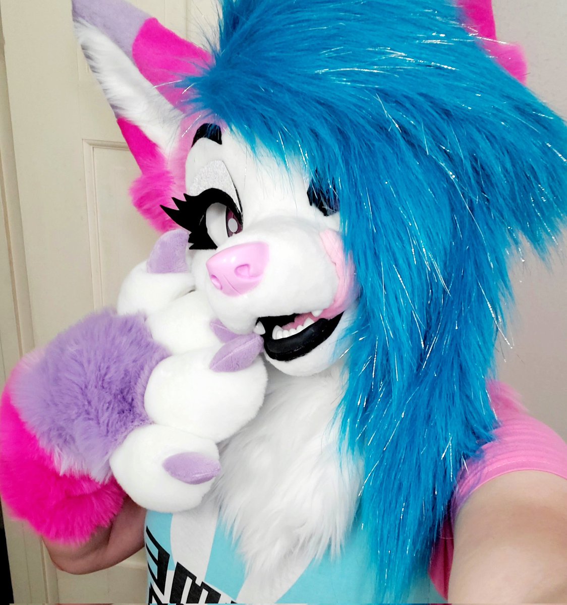 CelestAutumn's tweet photo. Uh oh!.. Game over?
Nah! Let's try again! =^,..,^=
Happy #Fursuitfriday !
What game are you currently playing? 
What game are you waiting to release? For me I'm playing the new dragon age. And waiting on monster hunter wilds! https://t.co/cFNLney0Q1