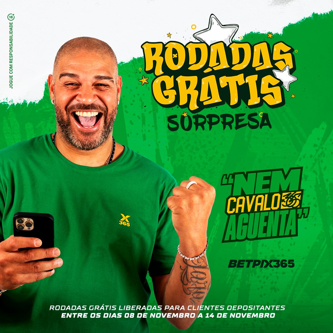 betpix365of's tweet photo. RODADAS GRÁTIS LIBERADAS ⭐️💚
Tinha alguém ansioso por esse momento? 😎
Se você depositou R$10 ou mais entre os dias 8 e 14/11 esse é o seu momento! 🔥
O Gates of Olympus 1000 da betpix365 te espera, jogador. Cuuuida ⚡️
Jogue com responsabilidade 🔞
#cassino #rodadasgratis https://t.co/028SGyhB5i