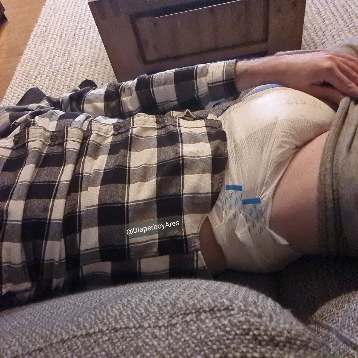 DiaperboyAres's tweet photo. Weekend has started! 😇

Also, I'm on bluesky:
https://t.co/zRSnX4r9BM https://t.co/nDbwQx9vgy