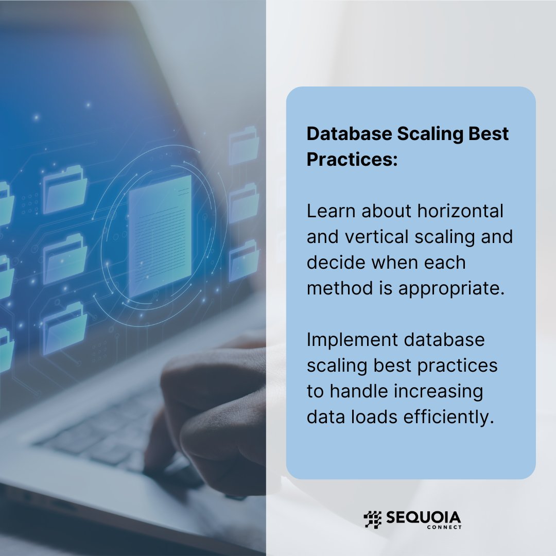 SequoiaConnect's tweet image. Optimize your database operations! 🗄️ Explore this step-by-step guide on effective indexing, query optimization, and scaling best practices to streamline your database management and achieve optimal data handling. #SequoiaConnect #DatabaseOptimization #TechHowTo