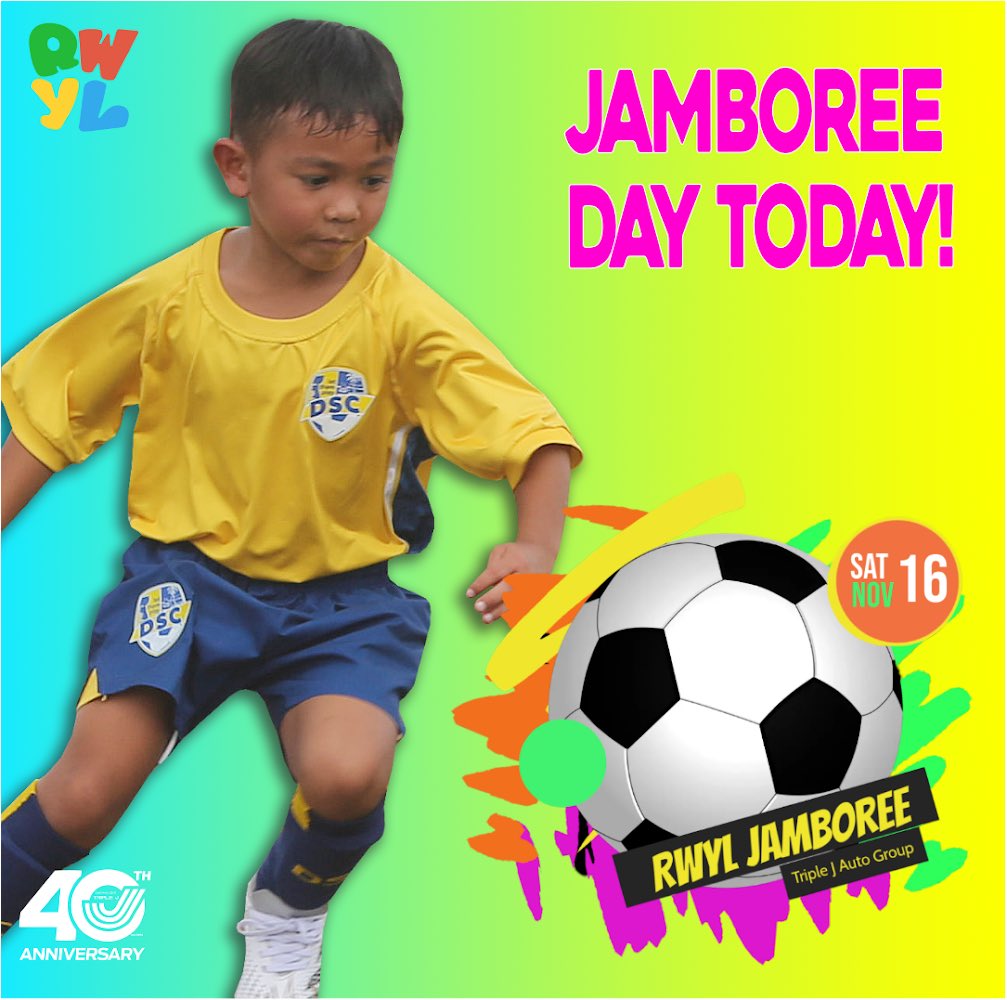 GuamFootball's tweet photo. Itβs Jamboree Day !
Festivities kick off at 8 am in celebration of the conclusion of the @TripleJGuam Fall RWYL season at GFA !
For more information, please visit https://t.co/Jz85YytImS
#GuamFootball
#triplejauto
#YouthFootball
#RWYL
#Respetu https://t.co/ZHamkGFqv2