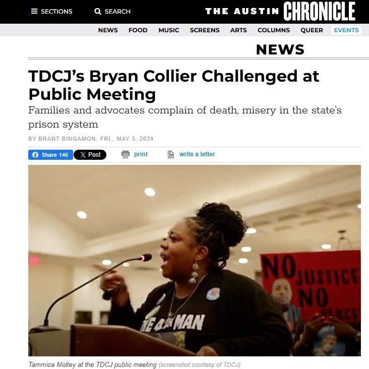 LS_Defenders's tweet photo. Yesterday, we testified before the Texas Sunset Advisory Commission about the awful conditions of confinement #OperationLoneStar clients face in Texas Department of Criminal Justice (TDCJ) custody. This isn’t the first time we’ve rung the alarm about OLS jail conditions.🧵#txlege https://t.co/yPNnDLmElJ