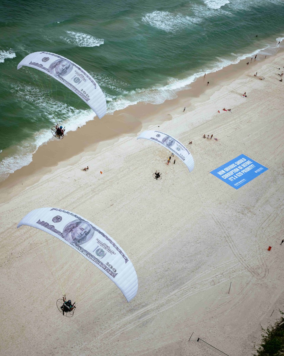 Transparency International tweet media