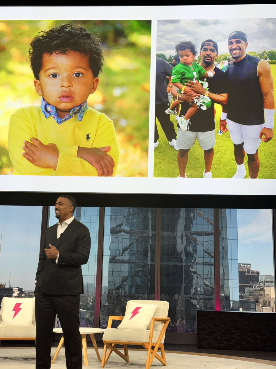 Great 24 hours in Philadelphia. Honored to speak at the <a href="/thephilacitizen/">The Philadelphia Citizen</a> Ideas We Should Steal Festival. I had to incorporate the <a href="/Eagles/">Philadelphia Eagles</a> win and my son into my talk about an inclusive clean energy workforce.