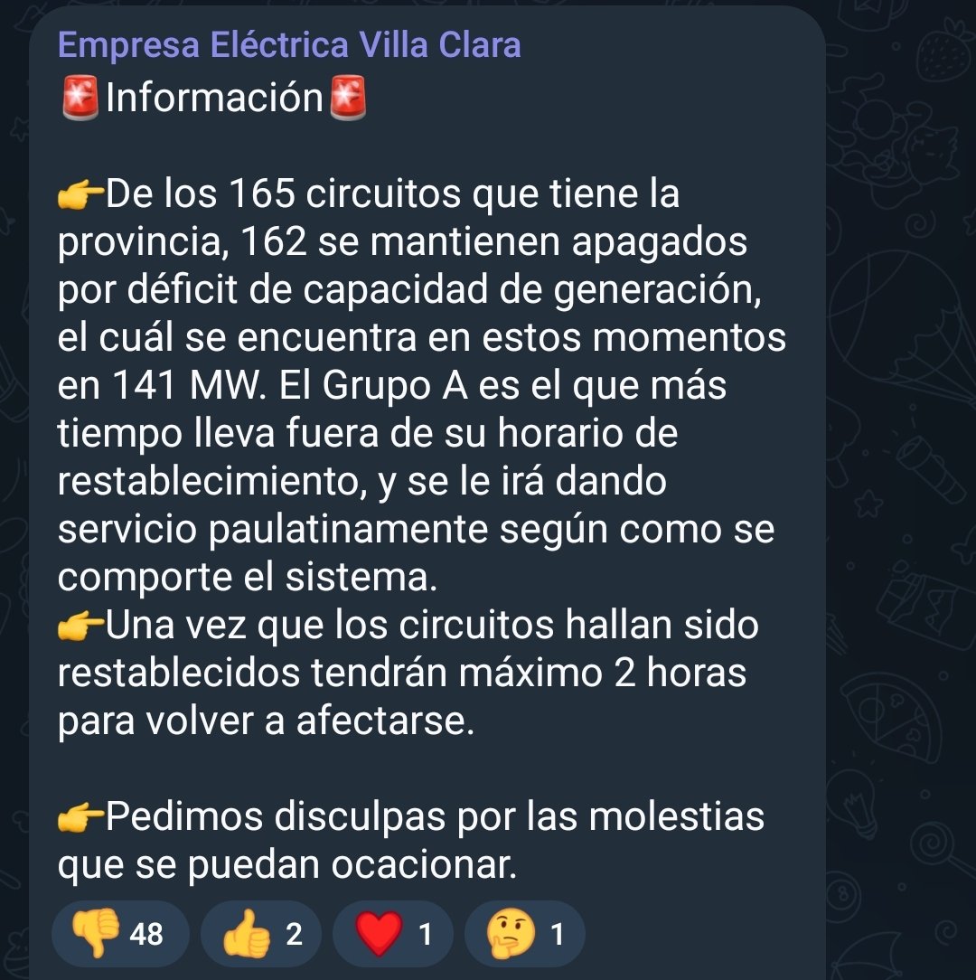 Voltus V Cuba tweet media