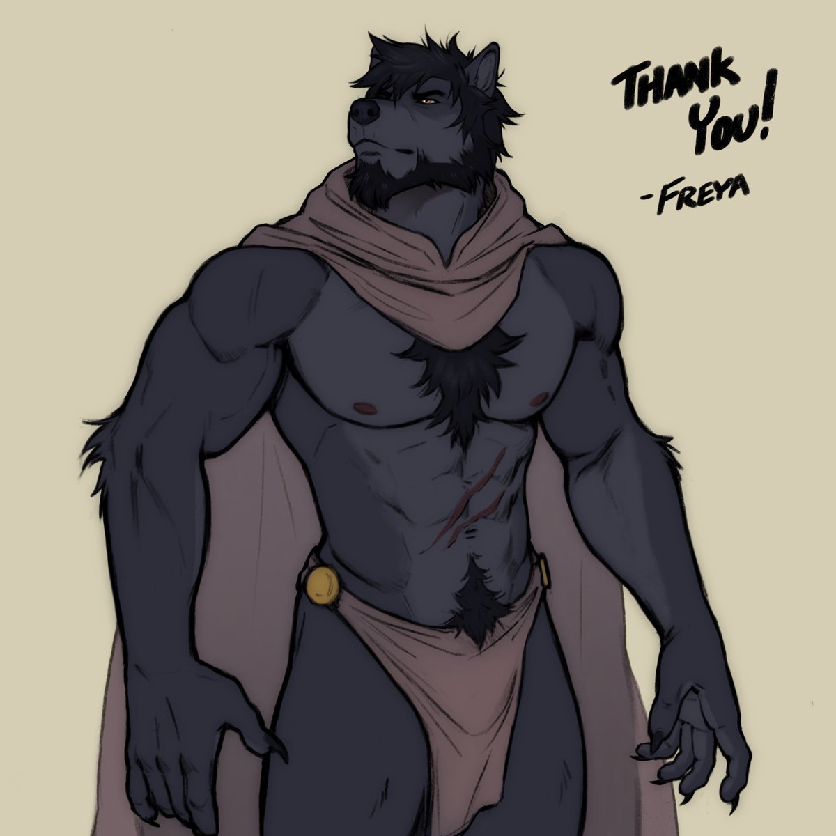 New “Thank You!” Sketch for @/Innovator_syl! Thank you for the support! ❤️