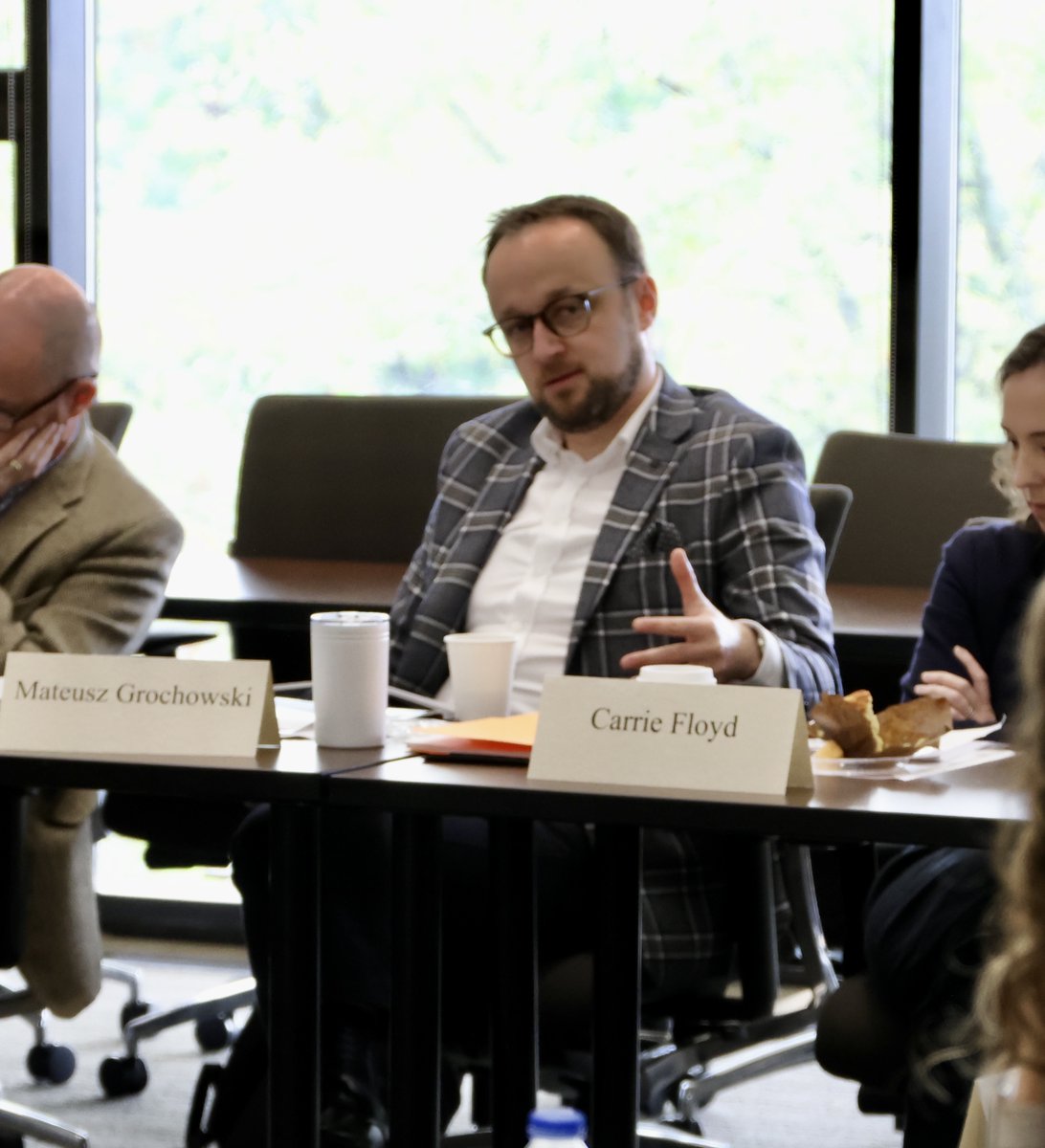 Mateusz Grochowski (@gr_mateusz) on Twitter photo Thank you <a href="/UALawSchool/">The University of Alabama School of Law</a> for organizing the symposium where I discussed my paper on the fairness benchmark in algorithmic pricing. Deeply grateful to <a href="/jlroberts_law/">Jessica L. Roberts</a> and <a href="/nate_oman/">Nate Oman</a> for their thorough feedback, and to many others who contributed with their comments and ideas. Thank you <a href="/UALawSchool/">The University of Alabama School of Law</a> for organizing the symposium where I discussed my paper on the fairness benchmark in algorithmic pricing. Deeply grateful to <a href="/jlroberts_law/">Jessica L. Roberts</a> and <a href="/nate_oman/">Nate Oman</a> for their thorough feedback, and to many others who contributed with their comments and ideas.