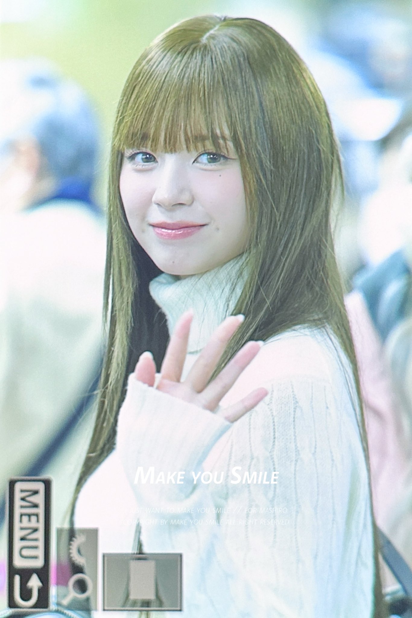 MADEIN S メイディン マシロ 直筆メッセージ Make you Smile