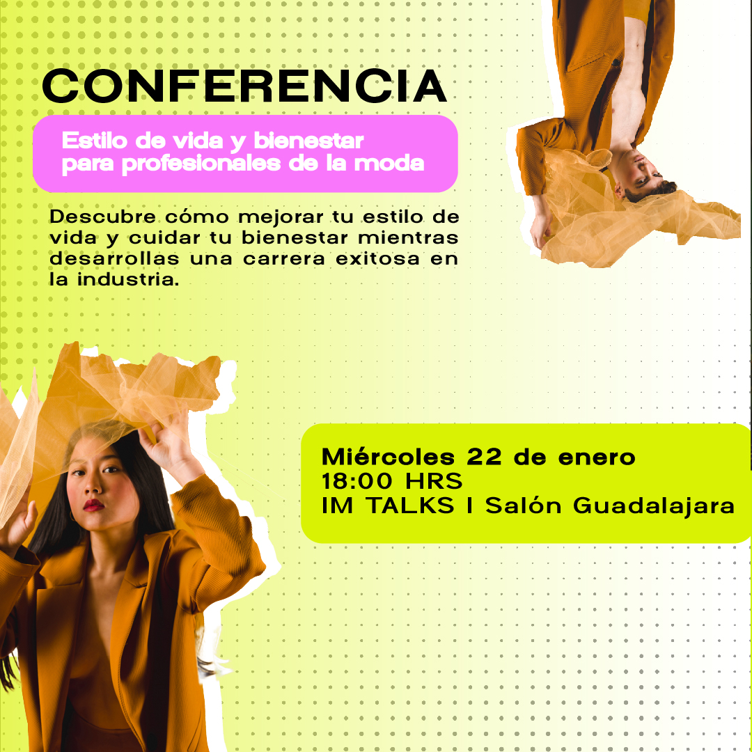 Intermoda's tweet image. 🌟 No te pierdas "Estilo y Bienestar para profesionales en la Moda" con Lizet Esquivel, experta en RP y moda. Aprende a crear ambientes positivos y rentables en la industria.
🗓️ Mié 22 Ene
⏰ 18:00 hrs
📍 IM TALKS | Salón Guadalajara
🎤Link en nuestra BIO🔗
#Intermoda #IMTALKS