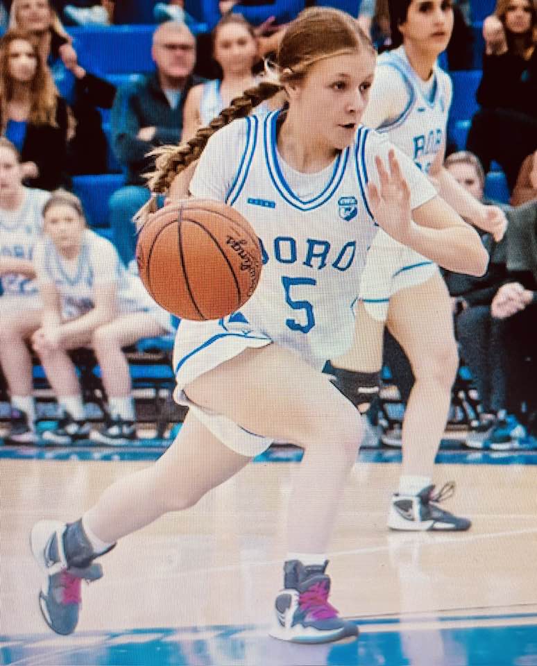 OhioLatest's tweet photo. From Soccer...To Basketball!

These two seniors just led the Springboro Lady Panther soccer team to a state title. Now they set their sights on a return trip to the OHSAA state basketball championship game.

#5 Tessa Blain &amp; #22 Lydia Gabbard

(Tom Benjamin) https://t.co/gBiVdr6VoO
