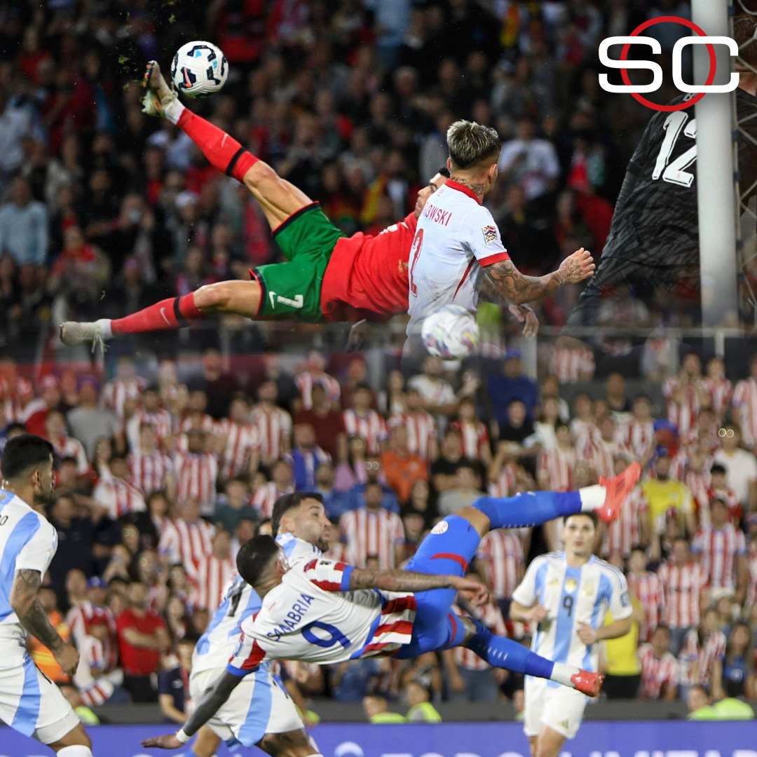 ¿CR7? ¡A lo TONNY SANABRIA! 😎🇵🇾