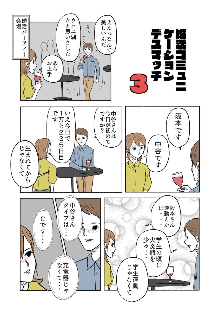 「婚活コミュニケーションデスマッチ3」 