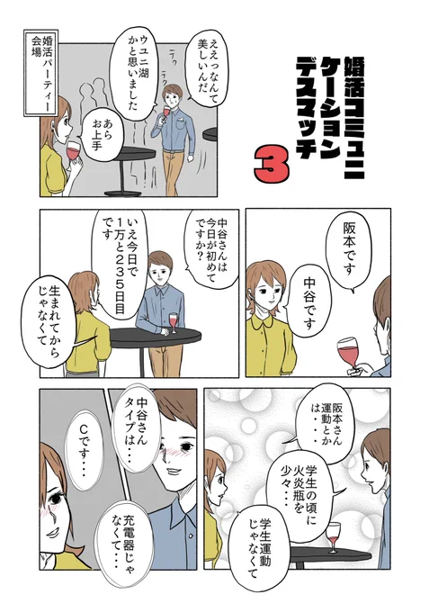 「婚活コミュニケーションデスマッチ3」 