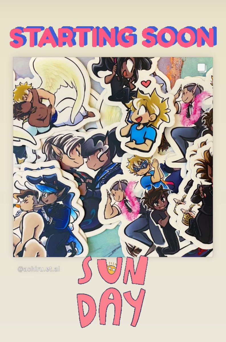 November’s Sticker Raffle starts on Sunday!!!