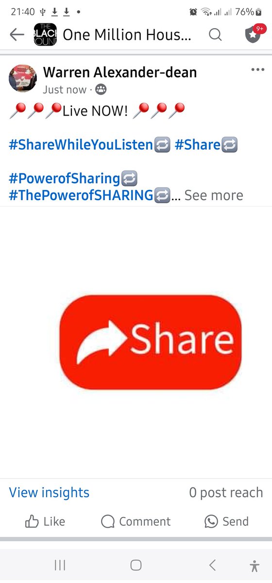 Blackpoundman's tweet photo. @Denise__Headley 📍📍📍Live NOW! 📍📍📍
#ShareWhileYouListen🔁 #Share🔁
#PowerofSharing🔁 #ThePowerofSHARING🔁
#PleaseKindlyShare🔁 #SHAREit🔁 #Share🔁 #Repost🔁
#UMOJAisourMIGHT🖤💞✊🏿
#DontJustKeepIt2Yourself👎🏿✌🏿
#RePost🔄 #ReXit🔄 #RX🔄 #SHAREit🔄
https://t.co/DWrDStXuKu https://t.co/UkauGIueHj