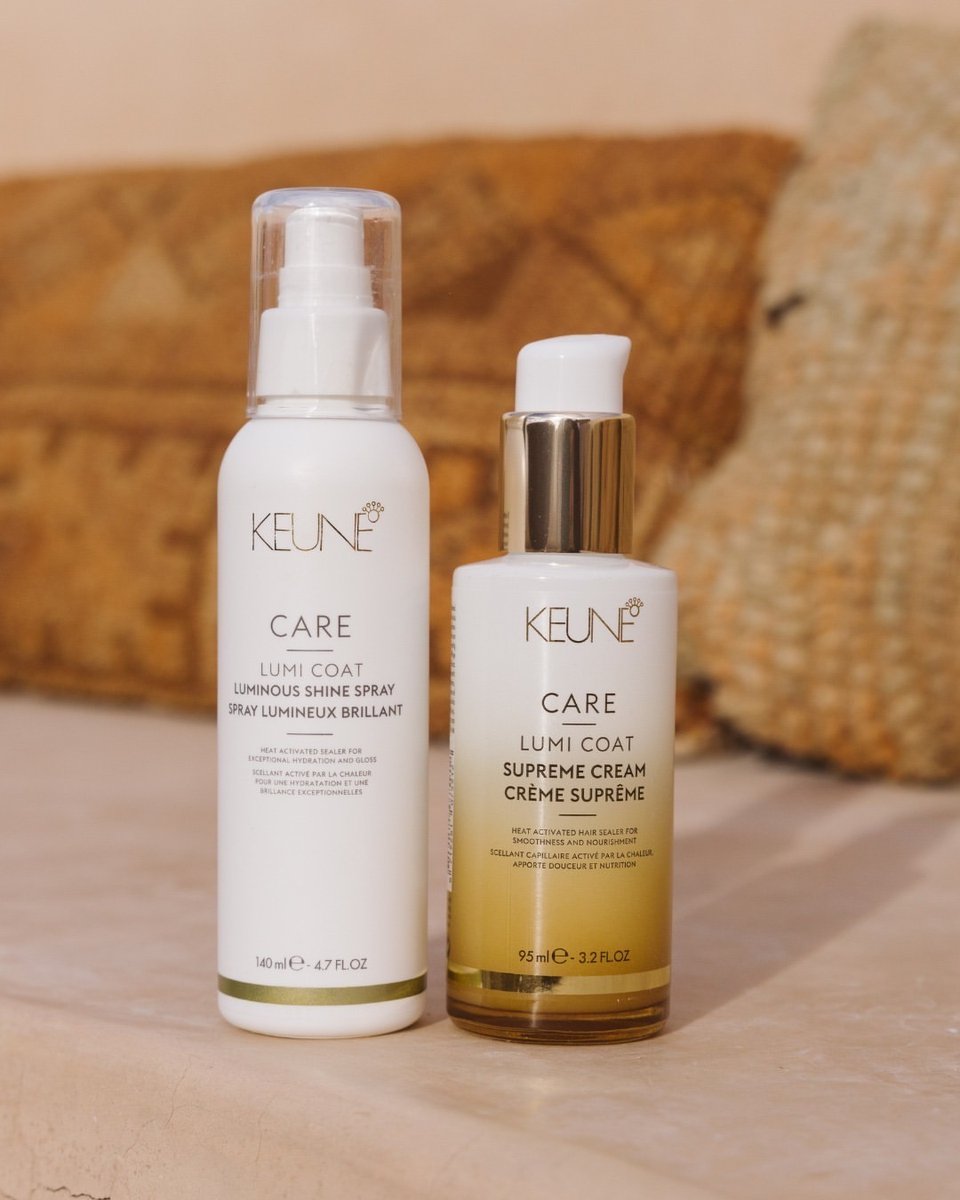 TheHairsense's tweet image. The ultimate @keune_northamericapro duo—Lumi Coat Shine Spray and Supreme Cream! Together, they transform your hair into silky perfection while providing a protective barrier against damage. 🌟 

Cop yours today &amp;amp; save 10%! 💰
Free Shipping 🇨🇦 

#Keune #damagedhair #hairsense