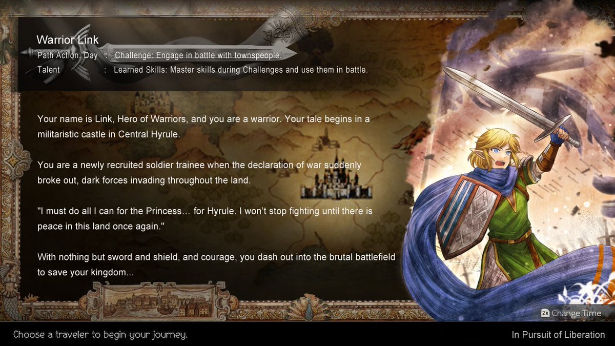 fuwafuwallen's tweet photo. octopath traveler (1/3) #linkeduniverse https://t.co/5d9c2WUrxk