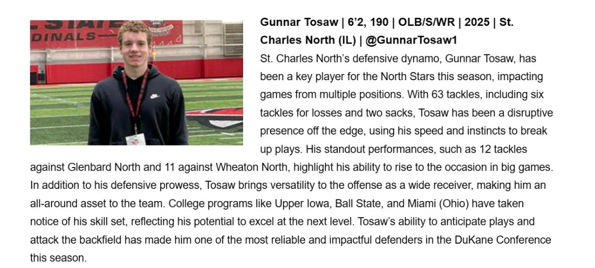Thank you <a href="/sixstarfootball/">Six Star Football | PLUS+</a> for the write up