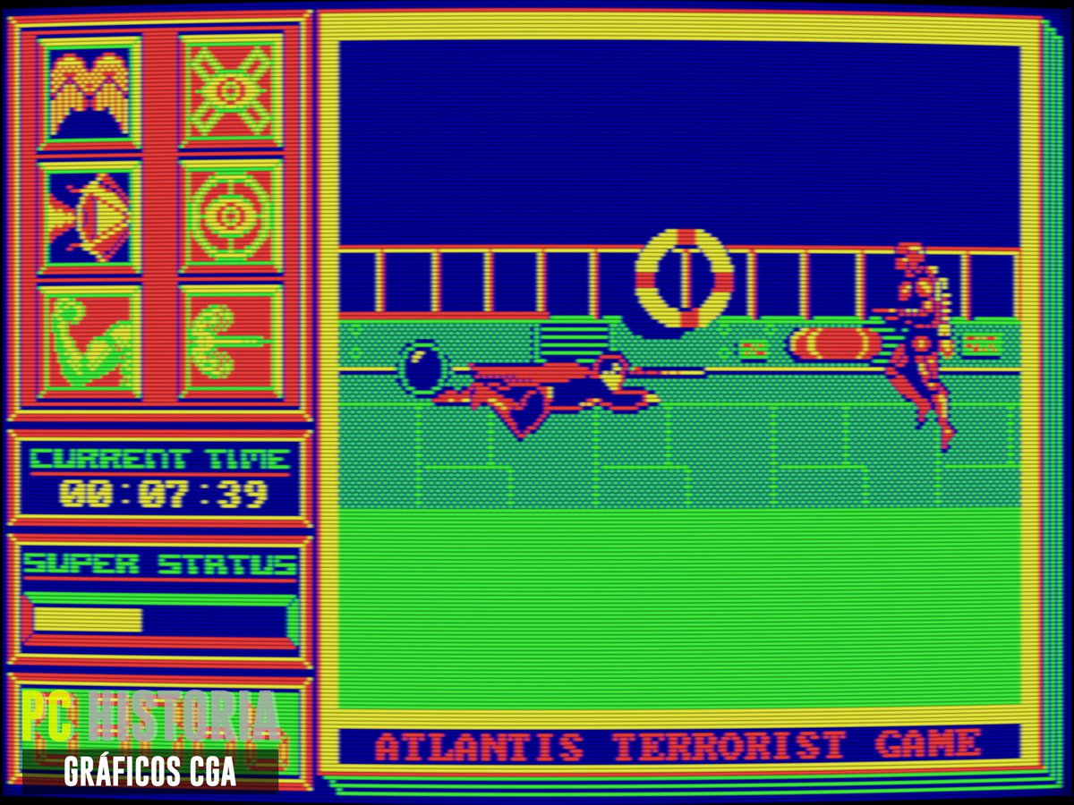 #SUPERMAN - Man of Steel (Tynesoft, 1989) fue prácticamente el único juego del hombre de acero lanzado para #IBM #PC con licencia oficial de #DCcomics. Nuestra misión: rescatar a Lois Lane de las garras de villanos como #LexLuthor y #Darkseid. 🦸🏻‍♂️💥🤖