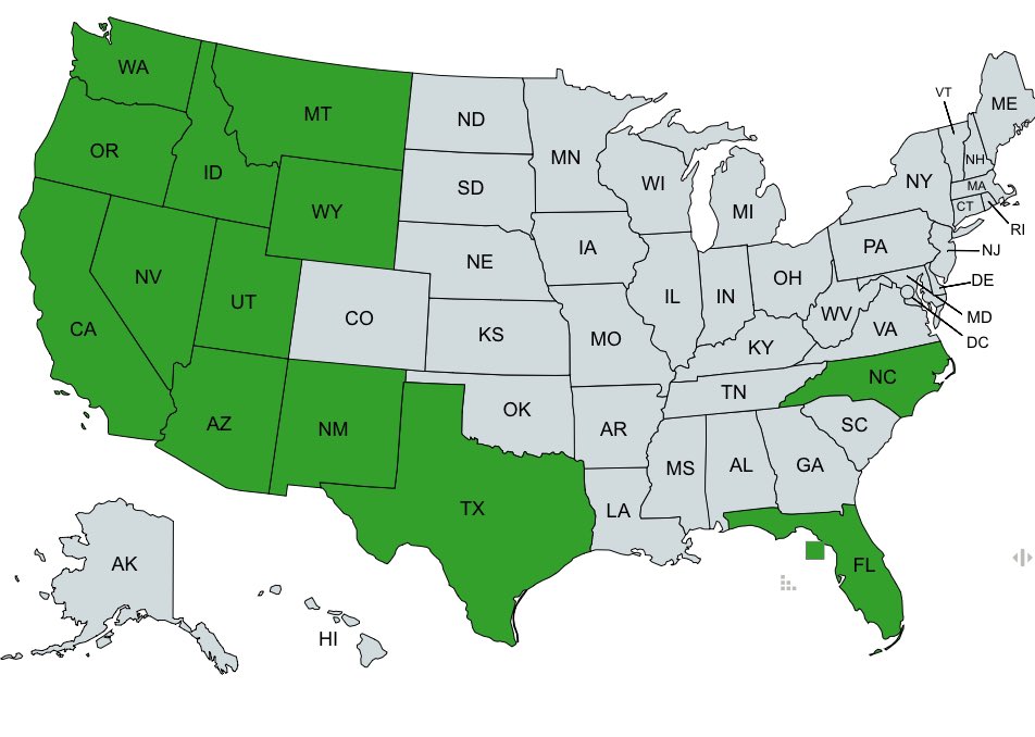 birdmoder's tweet image. Staring at the eastern USA