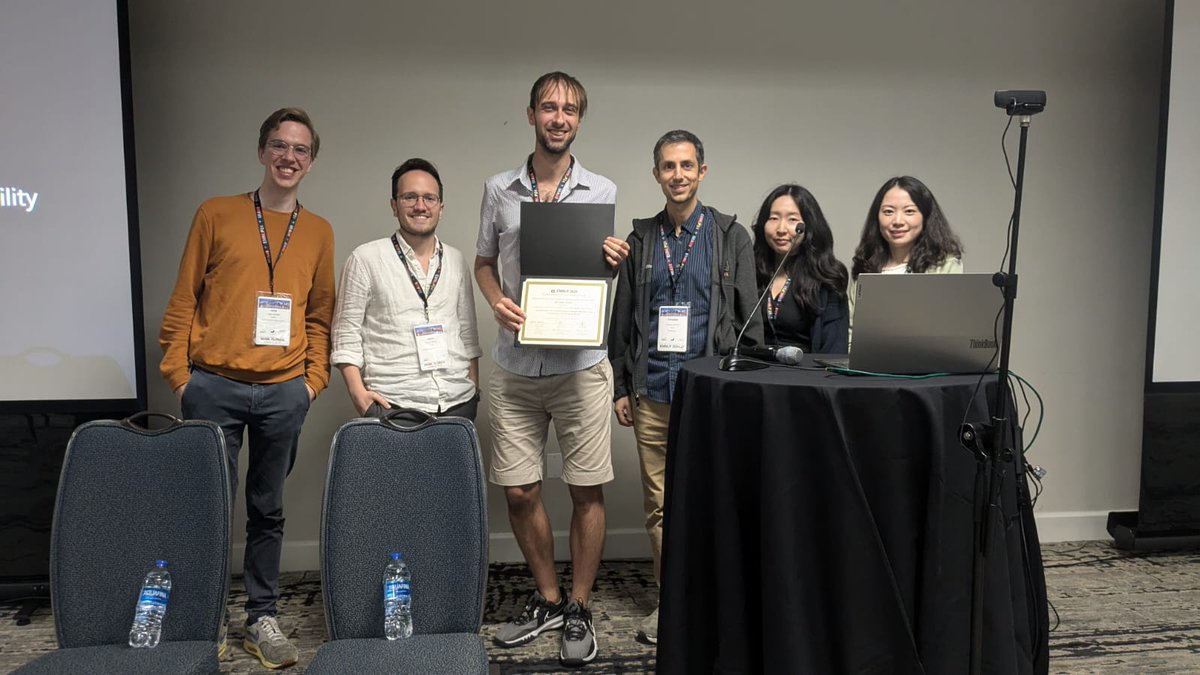 Emmanuele Chersoni (@emmanuelechers1) on Twitter photo I am happy to announce that our paper "Log probabilities are a reliable estimate of semantic plausibility in base and instruction-tuned language models" received the Best Paper Award at <a href="/BlackboxNLP/">BlackboxNLP</a>!!
#EMNLP2024
<a href="/KaufCarina/">Carina Kauf</a> <a href="/neuranna/">Anna Ivanova</a> <a href="/AlexLenci1966/">Alessandro Lenci</a> <a href="/ev_fedorenko/">Ev (like in 'evidence', not Eve) Fedorenko 🇺🇦</a> I am happy to announce that our paper "Log probabilities are a reliable estimate of semantic plausibility in base and instruction-tuned language models" received the Best Paper Award at <a href="/BlackboxNLP/">BlackboxNLP</a>!!
#EMNLP2024
<a href="/KaufCarina/">Carina Kauf</a> <a href="/neuranna/">Anna Ivanova</a> <a href="/AlexLenci1966/">Alessandro Lenci</a> <a href="/ev_fedorenko/">Ev (like in 'evidence', not Eve) Fedorenko 🇺🇦</a>