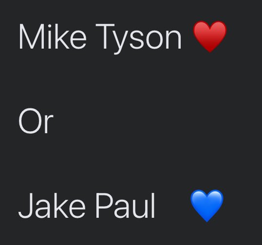 Who are you picking ?? <a href="/MikeTyson/">Mike Tyson</a> <a href="/jakepaul/">Jake Paul</a>