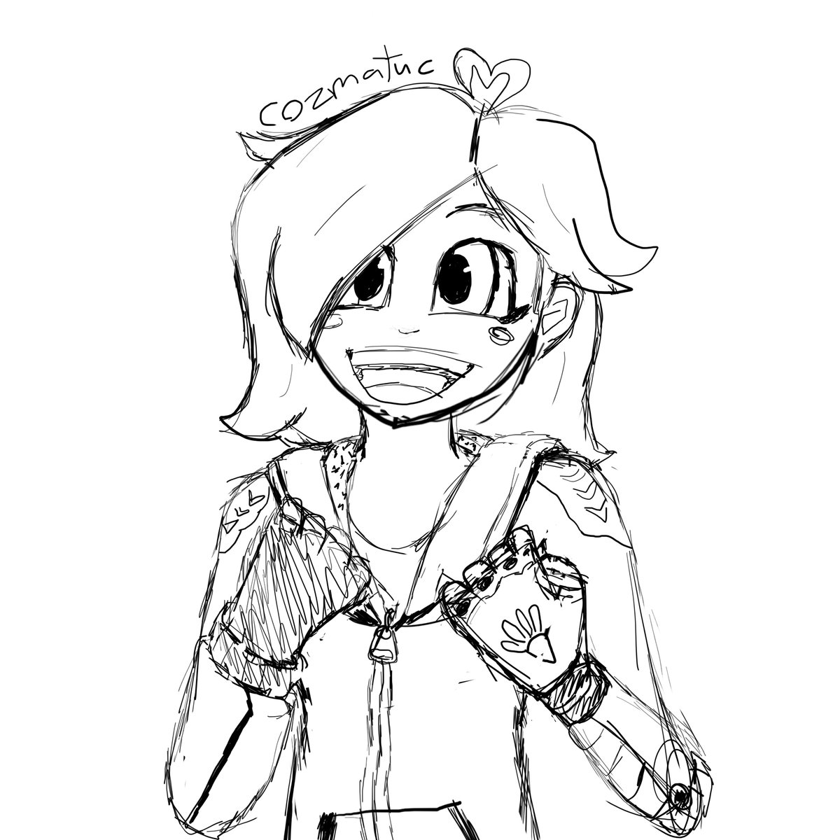 Cozmatuc1246's tweet photo. done another lil sketch but this time I did Tari

#SMG4 #smg4 #smg4tari #tarifanart #sketch #tarismg4 https://t.co/pk3PVvAlFj