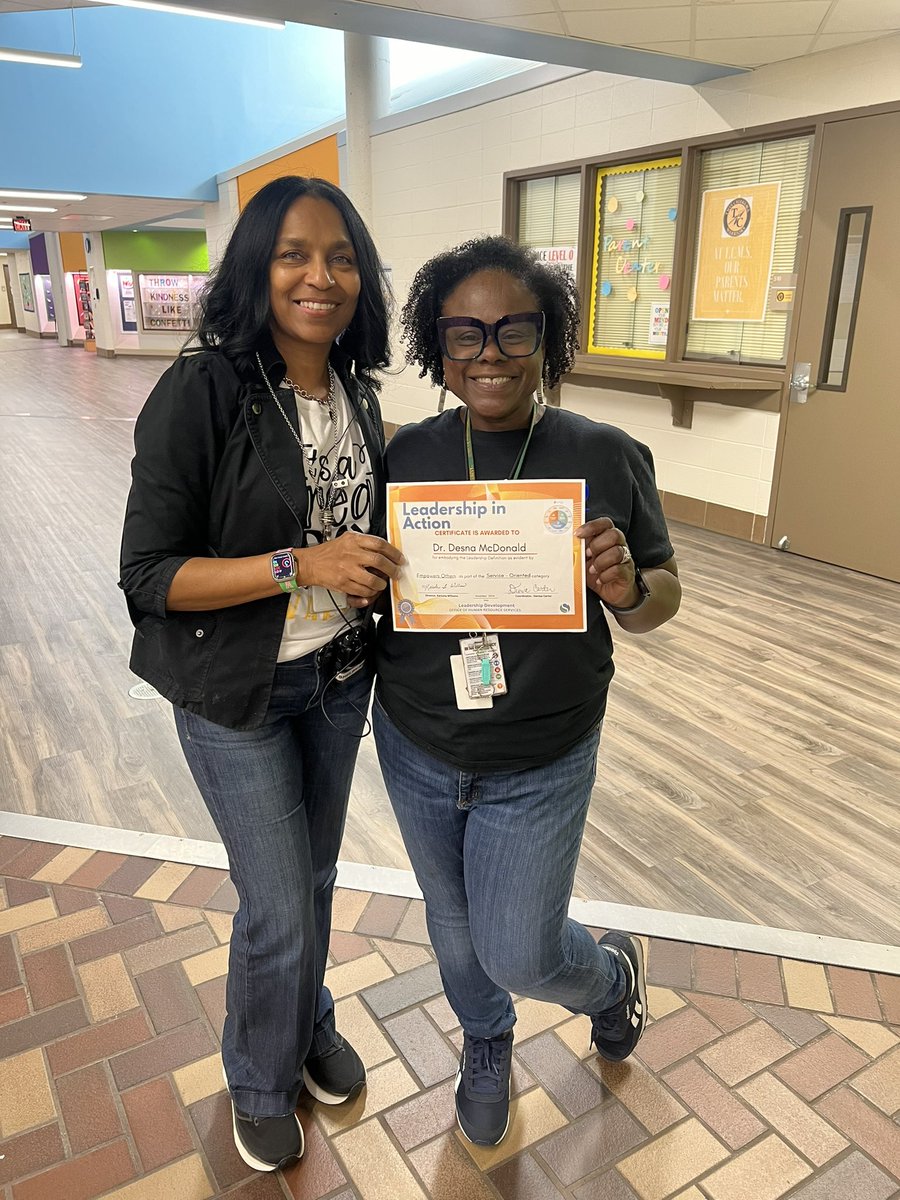 KWilliamsDLD's tweet photo. Congratulations Dr. Desna McDonald your hard work and dedication and modeling the Leadership Definition! #serviceoriented #empoweringothers  -#LeadershipDevelopment  #herenergyiscontaigious #leadwhereyouare https://t.co/pFHE3mtg0E