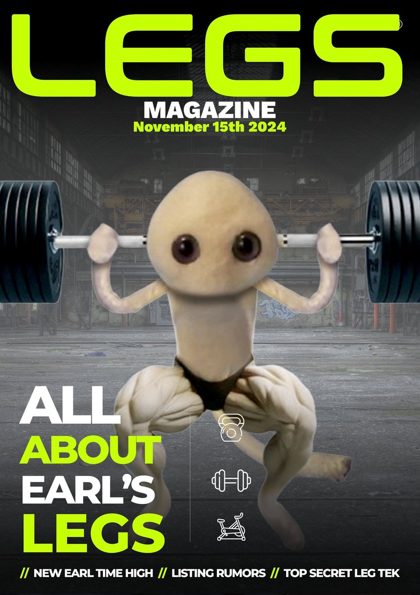 everyday is leg day 
-earl