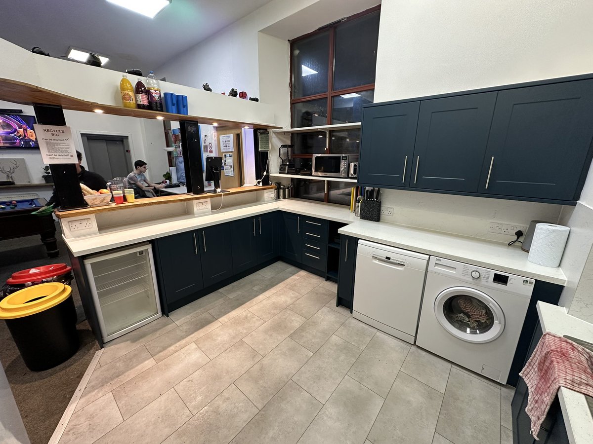 Delighted to complete our new kitchen makeover with a huge thanks to the <a href="/BandQ/">B&Q</a> Foundation Frank of £10,000.

Our new kitchen will allow us to continue to give food to young people and families on a nightly basis and provide a suitable space for life skills in cooking sessions.